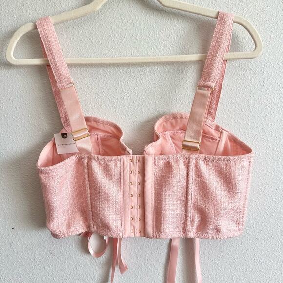 NWT Anthropologie Tweed Corset Top Size Small - Picture 11 of 11